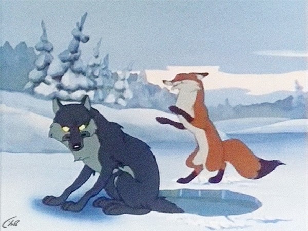Изображение телепередачи: Лиса и волк